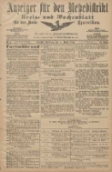 Anzeiger f&uuml;r den Netzedistrikt Kreis- und Wochenblatt f&uuml;r den Kreis Czarnikau 1907.01.10 Jg.55 Nr4