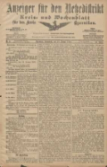 Anzeiger für den Netzedistrikt Kreis- und Wochenblatt für den Kreis Czarnikau 1907.01.19 Jg.55 Nr8