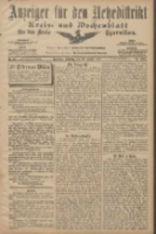Anzeiger f&uuml;r den Netzedistrikt Kreis- und Wochenblatt f&uuml;r den Kreis Czarnikau 1907.01.29 Jg.55 Nr12