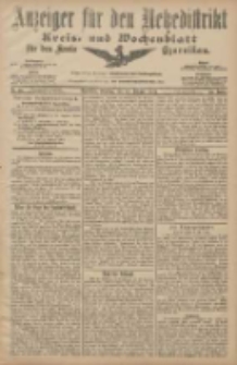 Anzeiger f&uuml;r den Netzedistrikt Kreis- und Wochenblatt f&uuml;r den Kreis Czarnikau 1907.02.12 Jg.55 Nr18