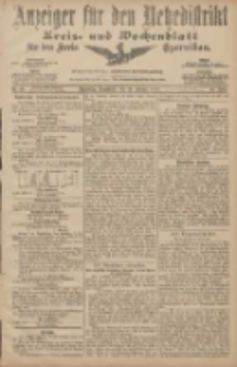 Anzeiger f&uuml;r den Netzedistrikt Kreis- und Wochenblatt f&uuml;r den Kreis Czarnikau 1907.02.23 Jg.55 Nr23