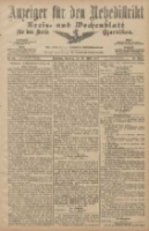 Anzeiger f&uuml;r den Netzedistrikt Kreis- und Wochenblatt f&uuml;r den Kreis Czarnikau 1907.03.26 Jg.55 Nr36