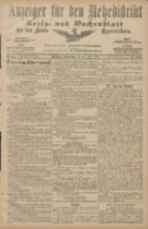 Anzeiger f&uuml;r den Netzedistrikt Kreis- und Wochenblatt f&uuml;r den Kreis Czarnikau 1907.04.11 Jg.55 Nr42