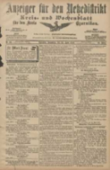 Anzeiger f&uuml;r den Netzedistrikt Kreis- und Wochenblatt f&uuml;r den Kreis Czarnikau 1907.04.20 Jg.55 Nr46