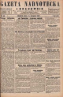 Gazeta Nadnotecka i Orędownik: pismo poświęcone sprawie polskiej na ziemi nadnoteckiej 1929.11.15 R.9 Nr263