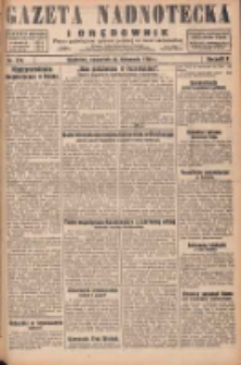 Gazeta Nadnotecka i Orędownik: pismo poświęcone sprawie polskiej na ziemi nadnoteckiej 1929.11.28 R.9 Nr274