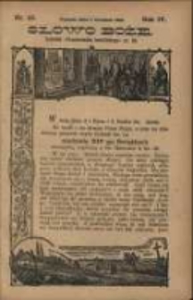Słowo Boże: dodatek do Przewodnika Katolickiego R.4. 1901 Nr.35