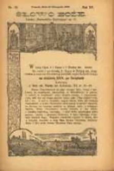 Słowo Boże: dodatek do Przewodnika Katolickiego R.15. 1912 Nr.45