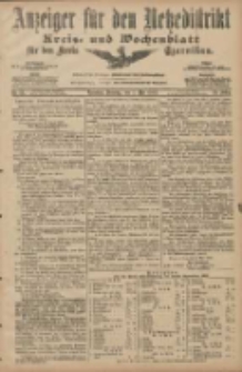 Anzeiger f&uuml;r den Netzedistrikt Kreis- und Wochenblatt f&uuml;r den Kreis Czarnikau 1907.05.07 Jg.55 Nr53