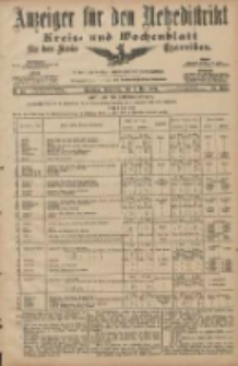 Anzeiger f&uuml;r den Netzedistrikt Kreis- und Wochenblatt f&uuml;r den Kreis Czarnikau 1907.05.09 Jg.55 Nr54