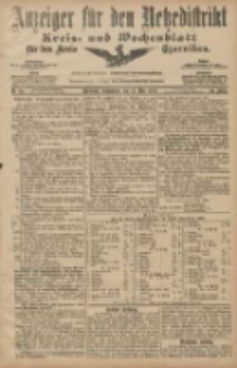 Anzeiger f&uuml;r den Netzedistrikt Kreis- und Wochenblatt f&uuml;r den Kreis Czarnikau 1907.05.11 Jg.55 Nr55