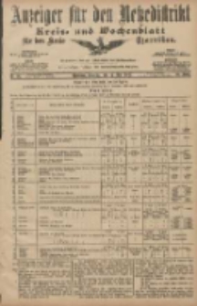 Anzeiger f&uuml;r den Netzedistrikt Kreis- und Wochenblatt f&uuml;r den Kreis Czarnikau 1907.05.14 Jg.55 Nr56