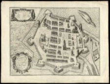 Zamoscium, noua Poloniae ciuitas, à magnifico eius regni cancellario à fundamentis extructa.