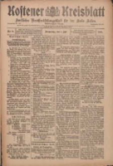 Kostener Kreisblatt: amtliches Veröffentlichungsblatt für den Kreis Kosten 1909.07.01 Jg.44 Nr78