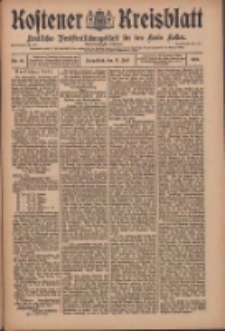 Kostener Kreisblatt: amtliches Ver&ouml;ffentlichungsblatt f&uuml;r den Kreis Kosten 1909.07.17 Jg.44 Nr85