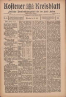 Kostener Kreisblatt: amtliches Veröffentlichungsblatt für den Kreis Kosten 1909.07.27 Jg.44 Nr89