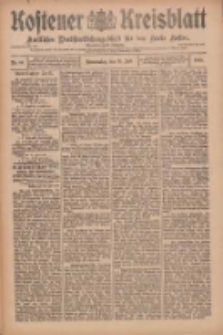 Kostener Kreisblatt: amtliches Ver&ouml;ffentlichungsblatt f&uuml;r den Kreis Kosten 1909.07.29 Jg.44 Nr90