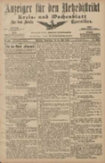 Anzeiger für den Netzedistrikt Kreis- und Wochenblatt für den Kreis Czarnikau 1907.05.30 Jg.55 Nr62