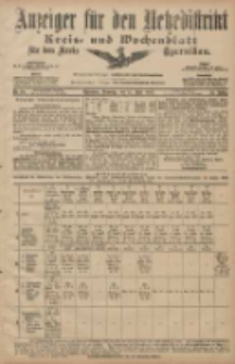 Anzeiger für den Netzedistrikt Kreis- und Wochenblatt für den Kreis Czarnikau 1907.06.11 Jg.55 Nr67