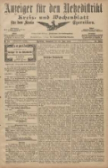 Anzeiger f&uuml;r den Netzedistrikt Kreis- und Wochenblatt f&uuml;r den Kreis Czarnikau 1907.06.22 Jg.55 Nr72