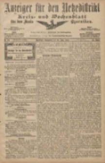 Anzeiger für den Netzedistrikt Kreis- und Wochenblatt für den Kreis Czarnikau 1907.06.22 Jg.55 Nr72