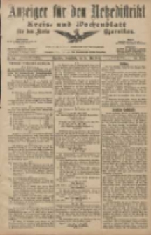 Anzeiger für den Netzedistrikt Kreis- und Wochenblatt für den Kreis Czarnikau 1907.07.20 Jg.55 Nr84