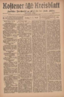 Kostener Kreisblatt: amtliches Ver&ouml;ffentlichungsblatt f&uuml;r den Kreis Kosten 1909.08.24 Jg.44 Nr101