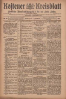 Kostener Kreisblatt: amtliches Veröffentlichungsblatt für den Kreis Kosten 1909.09.07 Jg.44 Nr107