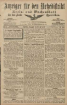 Anzeiger f&uuml;r den Netzedistrikt Kreis- und Wochenblatt f&uuml;r den Kreis Czarnikau 1907.07.27 Jg.55 Nr87
