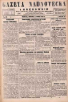 Gazeta Nadnotecka i Orędownik: pismo poświęcone sprawie polskiej na ziemi nadnoteckiej 1930.02.02 R.10 Nr27