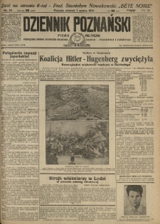 Dziennik Poznański 1933.03.07 R.75 nr54