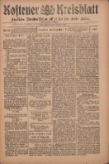 Kostener Kreisblatt: amtliches Veröffentlichungsblatt für den Kreis Kosten 1909.10.23 Jg.44 Nr127