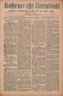 Kostener Kreisblatt: amtliches Veröffentlichungsblatt für den Kreis Kosten 1909.12.02 Jg.44 Nr144