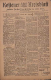 Kostener Kreisblatt: amtliches Ver&ouml;ffentlichungsblatt f&uuml;r den Kreis Kosten 1909.12.04 Jg.44 Nr145