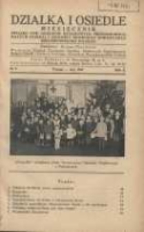 Działka i Osiedle: miesięcznik Związku Towarzystw Ogr&oacute;dk&oacute;w Działkowych Rzeczypospolitej Polskiej 1937.02 R.10 Nr2