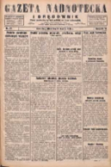 Gazeta Nadnotecka i Orędownik: pismo poświęcone sprawie polskiej na ziemi nadnoteckiej 1930.03.09 R.10 Nr57