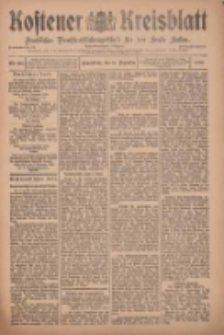 Kostener Kreisblatt: amtliches Ver&ouml;ffentlichungsblatt f&uuml;r den Kreis Kosten 1909.12.11 Jg.44 Nr148