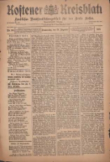 Kostener Kreisblatt: amtliches Veröffentlichungsblatt für den Kreis Kosten 1909.12.23 Jg.44 Nr153