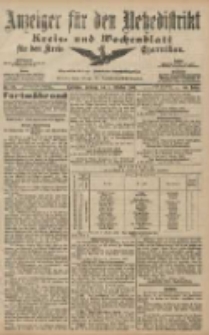 Anzeiger für den Netzedistrikt Kreis- und Wochenblatt für den Kreis Czarnikau 1907.10.08 Jg.55 Nr118