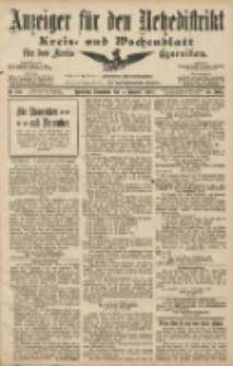 Anzeiger f&uuml;r den Netzedistrikt Kreis- und Wochenblatt f&uuml;r den Kreis Czarnikau 1907.11.09 Jg.55 Nr132