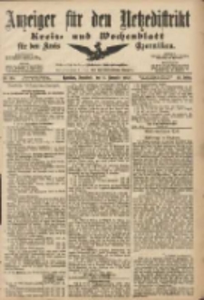 Anzeiger f&uuml;r den Netzedistrikt Kreis- und Wochenblatt f&uuml;r den Kreis Czarnikau 1907.11.16 Jg.55 Nr135