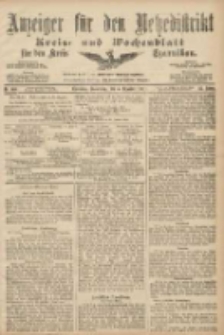 Anzeiger f&uuml;r den Netzedistrikt Kreis- und Wochenblatt f&uuml;r den Kreis Czarnikau 1907.12.05 Jg.55 Nr143