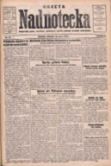 Gazeta Nadnotecka: bezpartyjne pismo narodowe poświęcone sprawie polskiej na ziemi nadnoteckiej 1930.03.30 R.10 Nr75