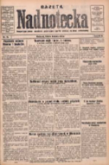 Gazeta Nadnotecka: bezpartyjne pismo narodowe poświęcone sprawie polskiej na ziemi nadnoteckiej 1930.04.01 R.10 Nr76