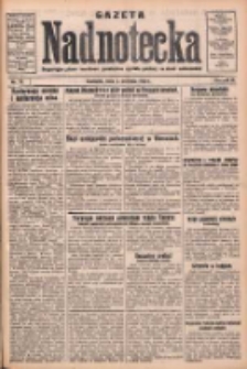 Gazeta Nadnotecka: bezpartyjne pismo narodowe poświęcone sprawie polskiej na ziemi nadnoteckiej 1930.04.02 R.10 Nr77