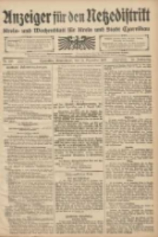 Anzeiger für den Netzedistrikt Kreis- und Wochenblatt für den Kreis Czarnikau 1907.12.21 Jg.55 Nr150
