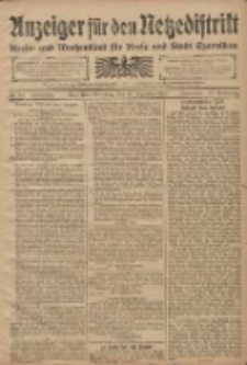 Anzeiger f&uuml;r den Netzedistrikt Kreis- und Wochenblatt f&uuml;r den Kreis Czarnikau 1907.12.24 Jg.55 Nr151