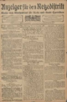 Anzeiger für den Netzedistrikt Kreis- und Wochenblatt für den Kreis Czarnikau 1907.12.31 Jg.55 Nr153