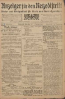 Anzeiger f&uuml;r den Netzedistrikt Kreis- und Wochenblatt f&uuml;r den Kreis und Stadt Czarnikau 1908.01.07 Jg.56 Nr3