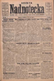 Gazeta Nadnotecka: bezpartyjne pismo narodowe poświęcone sprawie polskiej na ziemi nadnoteckiej 1930.04.13 R.10 Nr87